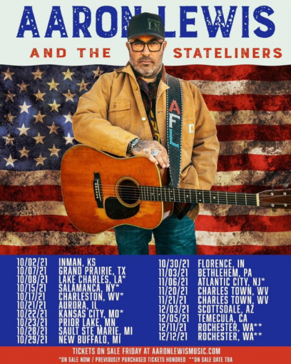 STAIND's AARON LEWIS Blasts U.S. Democratic Party: 'Quit Trying To Ruin My F**king Country'